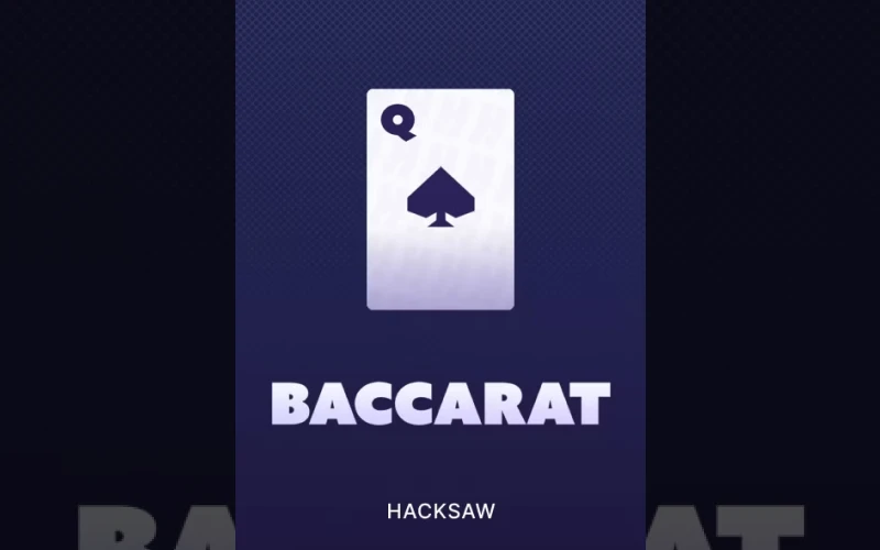 Elige tu lado y gana en Baccarat en 1Win.