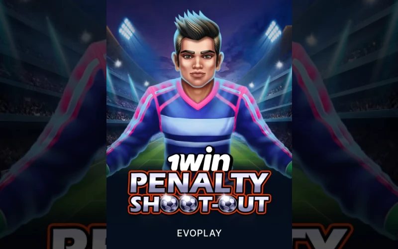 Marca un gol y gana premios con Penalty Shoot Out en 1Win.